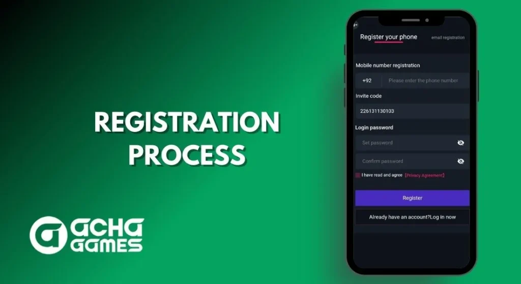 Achagame Registration